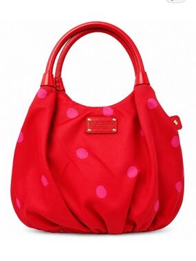 Kate Spade New York Red Polka Dot Shoulder Bag